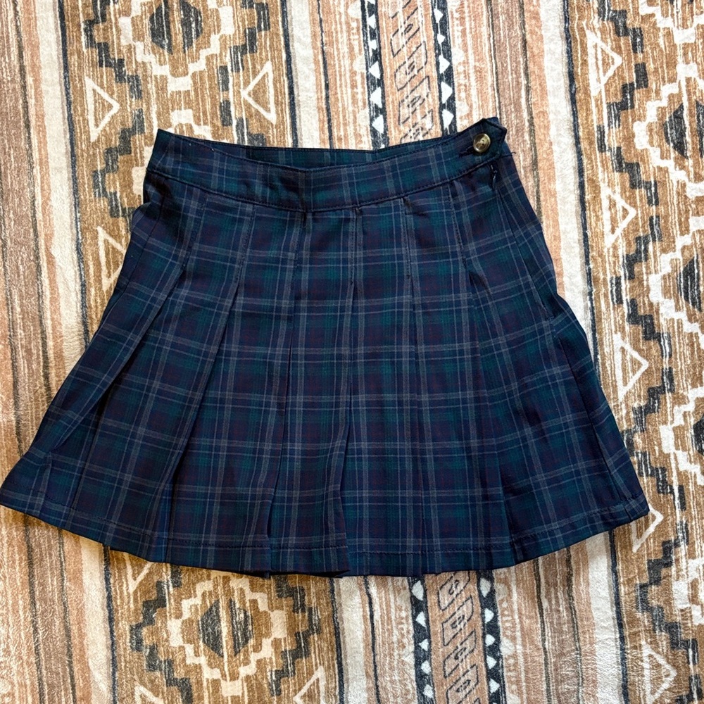 Plaid A-Line AE Skirt